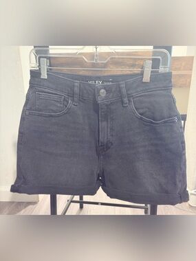 Miley George Black Denim Women’s Jean Shorts